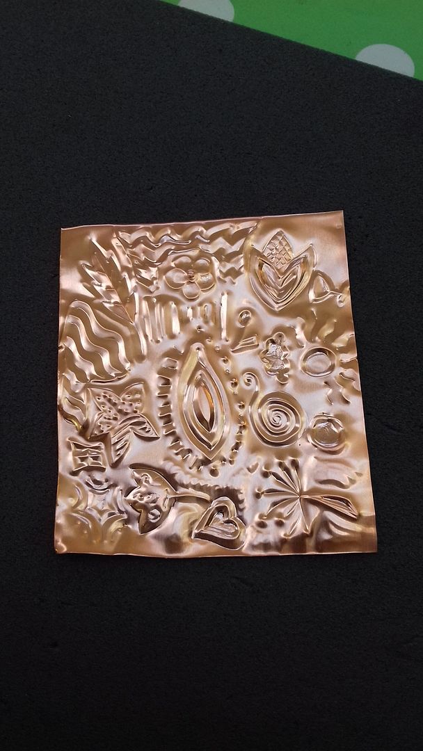 The Crafter's Apprentice Copper Embossing craft class